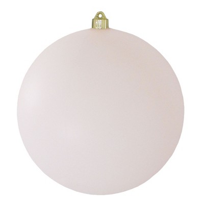 Christmas by Krebs Matte Cloud White Shatterproof Christmas Ball Ornament 8" (200mm)