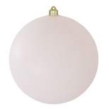 Christmas by Krebs Matte Cloud White Shatterproof Christmas Ball Ornament 8" (200mm)