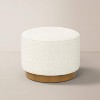 Round Ottoman with Plinth Base - Hearth & Hand™ with Magnolia - 4 of 4