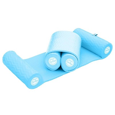 TRC Recreation Super Soft Sun Cliner Swimming Pool Float Water Hammock, Blue