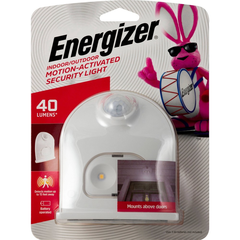 UPC 030878381840 product image for Energizer LED Motion Outdoor Wall Light White | upcitemdb.com