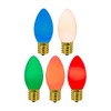 Novelty Lights Multicolor C9 LED RetroGlo Christmas Replacement Bulbs 25 Pack - 2 of 4