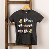 The Juniper Shop SmileyWorld Pumpkin Daisies Chart Youth Short Sleeve Tee - 2 of 4