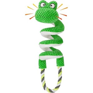 ZippyPawsqueaky Plush Tug-of-War Dog Toys with Rope (Small/Middle/Big Dogs) - 1 of 4