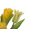 Vickerman 12" Artificial Tulip Bush - 2 of 4