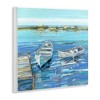 Stupell Industries Serene Rowboats at Dock Wall Plaque Art - 2 of 4