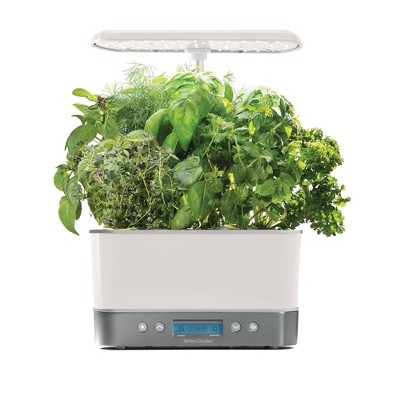 AeroGarden Harvest Elite, White Stainless