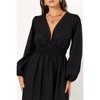 Cece Long Sleeve Maxi Dress - Black XS - image 4 of 4