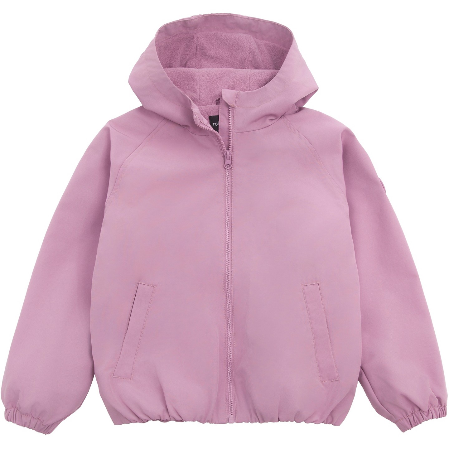 Куртка Rokka&Rolla Bubble Hem Transitional Jacket Fleece Lined Windbreaker-Pink для девочек, цвет: Розовый — фото 7