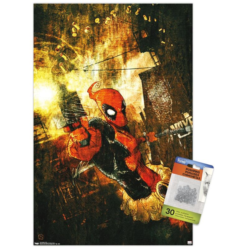 Trends International Marvel Comics - Deadpool - Shells Unframed Wall Poster Prints, 1 of 7