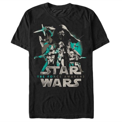 Men's Star Wars The Force Awakens The First Order Attacks T-shirt : Target