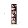 HomeRoots 36" Black White And Pink Solid Wood Be Mine Valentine's Day Porch Sign - 3 of 4