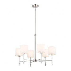 Kichler Lighting Ali 6 - Light Chandelier in  Polished Nickel - 1 of 4