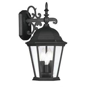 Livex Lighting Hamilton 1 - Light Pendant in  Black - 1 of 4