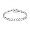 Haus of Brilliance Silver 1/4 Cttw Diamond Composite Open Linked Composite Line Bracelet - 2 of 4