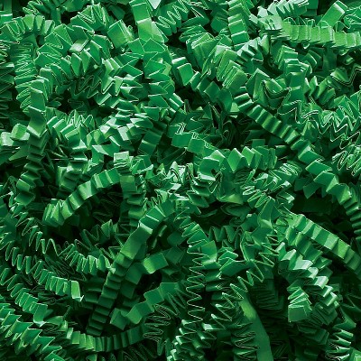 Box Partners Crinkle Paper 10 lb. Green 1/Case CP10I