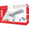 Supersonic® SC-603 360° HDTV Digital Amplified Motorized Rotating Outdoor Antenna in Silver - 3 of 4