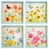 The Lakeside Collection Framed Art Themed Decor Butterfly Hummingbird Or Seashells - Butterfly - 3 of 4