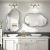 Apmir Irregular High-Strength Tempered Glass and Aluminum Alloy Framed French Cleat Mounted Wall Decor Bathroom Vanity Mirror - 3 of 4