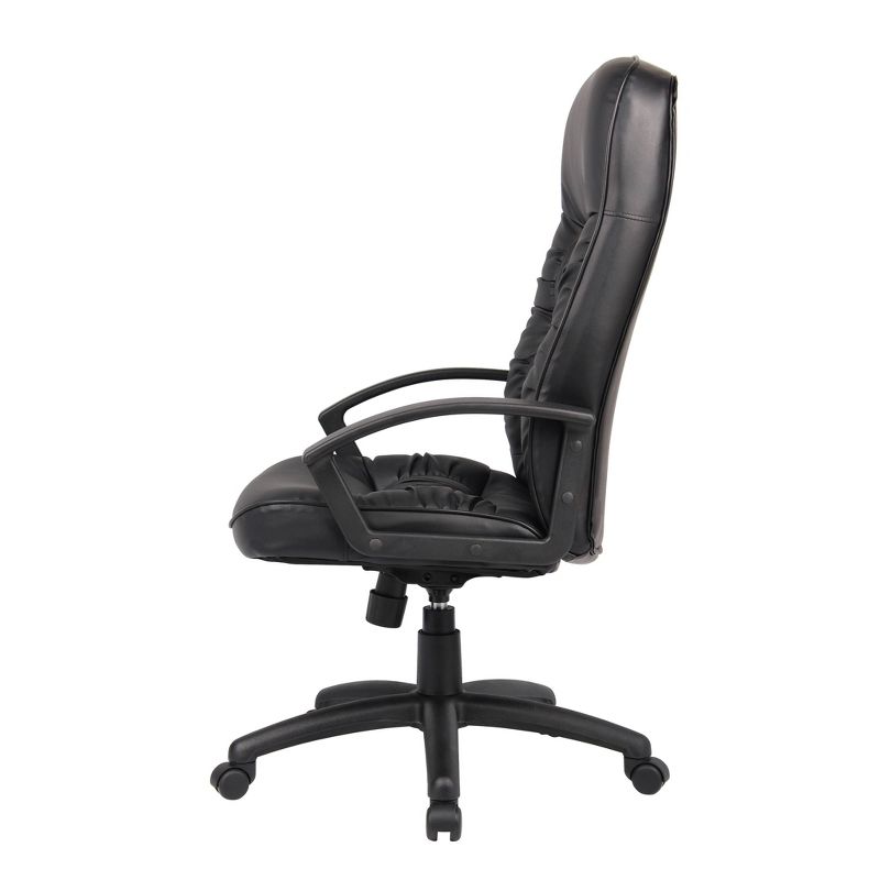High Back LeatherPlus Chair Black - Boss Office Products, 6 of 10