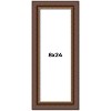 PosterPalooza | Panoramic Traditional Brown Picture Frame - UV Acrylic, Foam Board Backing, Hanging Hardware - 2 of 4