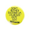 Ata Boy Greys Anatomy 1.25 Inch Collectible Button Pins - Set of 4 - 4 of 4