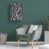 Canvas Wall Art - Treechild 'Zebra Pattern' Wall Art for Living Room, Bedroom, or Office Décor by Trademark Fine Art - 12 x 19 Inches - 4 of 4