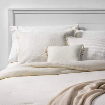 5pc Solid Textured Comforter Set - Threshold™