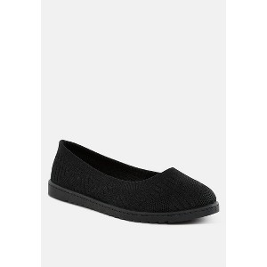 Lubna Knitted Flat Ballet Flats - 1 of 4