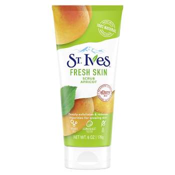 St. Ives Fresh Skin Invigorating Apricot Natural Face Scrub - 6oz