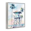 Stupell Industries Lifeguard Hut on Beach, 11" x 14" - 3 of 4