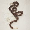 Storied Home Pinecone Garland with Glitter and Jute Cord, Natural - 2 of 2