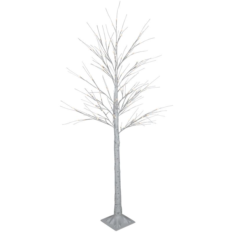 Northlight 4' LED Lighted White Birch Christmas Twig Tree - Warm White Lights, 5 of 10