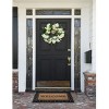 Kate Aurora 18"x30" Rectangular Outdoor Heavy Duty Rubber & Coir Non-Slip Welcome Door Mat - Black - 3 of 3