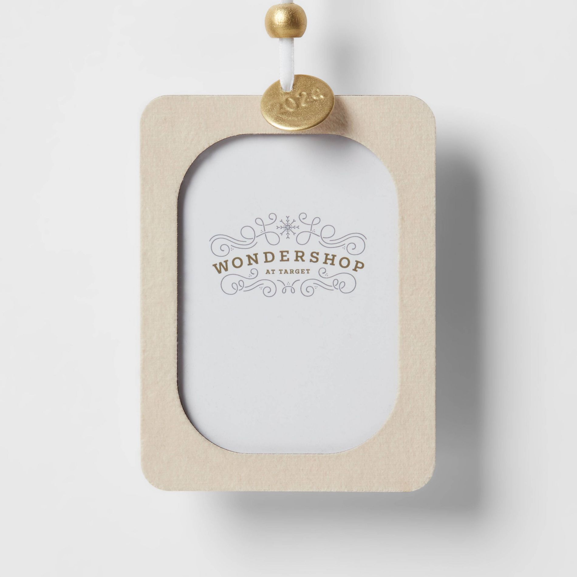 Velvet 2025 Picture Frame Christmas Tree Ornament - Wondershop™