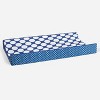 Bacati - MixNMatch Blue Large Dots Changing Pad Cover - 3 of 4