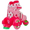 Roller Derby Fun Roll Girls' Jr Adjustable Strawberry Roller Skate - Pink - 2 of 4