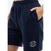 Peloton Unisex 5 Inch Soft Fleece Sweatshort, Deep Navy - 4 of 4