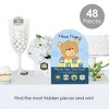 Big Dot of Happiness Baby Boy Teddy Bear - Baby Shower Scavenger Hunt - 1 Stand and 48 Game Pieces - Hide and Find Game - 2 of 4