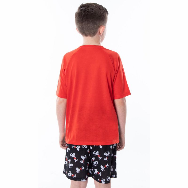 Peanuts Boys' Joe Cool Snoopy Pajamas Shirt And Shorts Sleepwear Set, 2 of 6