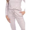 Women's 2 Piece Lounge Set - White Mark - 3 of 4