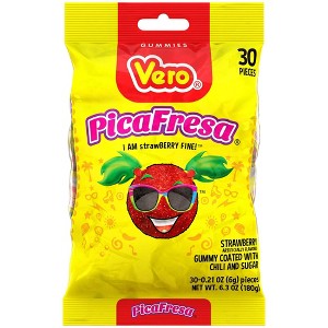 Vero Pica Fresa Strawberry and Chili Chewy Candy - 30ct - 1 of 4