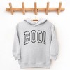 Embroidered Boo Arched - Toddler Hoodie - 2 of 4
