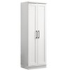 Evelyn 23" White Sleek Storage Cabinet with Framed Panel Design - 3 of 4