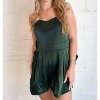 Women's Holiday Gift Romper - Blue Blush - 2 of 3