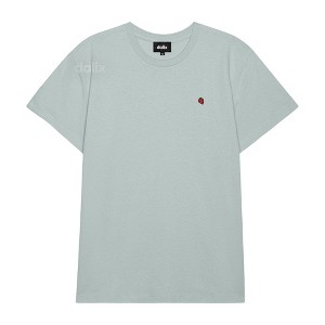 Dalix Womens Lil Strawberry Lightweight Everyday Tee - 1 of 4