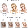Paaaawaters Large Makeup Bag with Light Up Mirror, 16.2 inch Makeup Case Travel Cosmetic Bags Brush Organizer Storage Box - 4 of 4