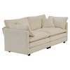 APRILSOUL 2 Pieces Chenille Sofa and Chair Set, 1+2 Seat, Loveseat and Accent Chair, High-Quality Sponge, Flexible Configurations - 4 of 4