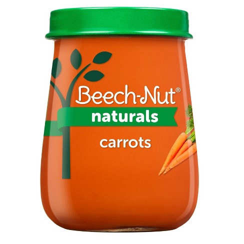 Beech Nut Naturals Carrots Baby Food Jar 4oz Target