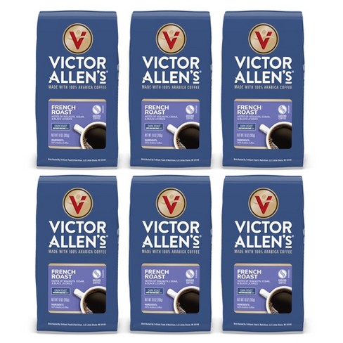 victor allen dark roast coffee